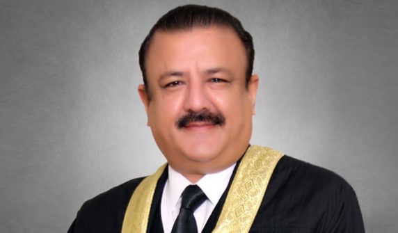 جسٹس طارق محمود جہانگیری کی پورٹریٹ تصویر