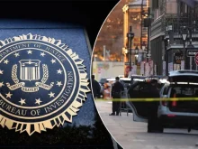 "FBI agents or federal investigators carrying boxes of documents out of an Arizona government building during the 2020 election probe."